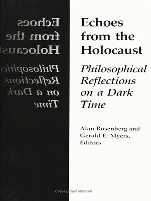 cover image of Echoes From the Holocaust